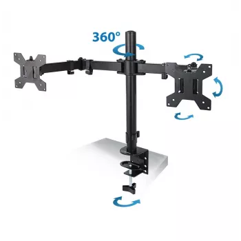 Esperanza ERW018 lauakinnitus kahe monitori jaoks 10-27'' kuni 8kg