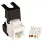 Ethernet Cat6 varjestamata Flip Jack Lanview LVN128143 — RJ45 keystone modulaarne sisu