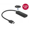 Adapter HDMI-A-pistik USB USB-C emasele DeLOCK 63251