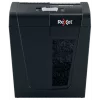 Paberihundi REXEL Secure X8 — ristlõige P-4, 4x40 mm, mahutavus 8 lehte, 14 l prügikast, must
