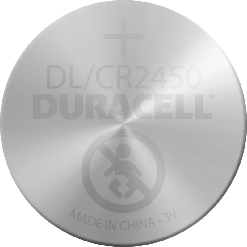 Duracell 152137 majapidamispatarei Ühekordne patarei CR2450 Liitium