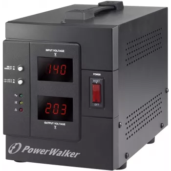 PowerWalker AVR 2000 SIV FR pingeregulaator 2 vahelduvvoolupesa 110 - 280 V Must