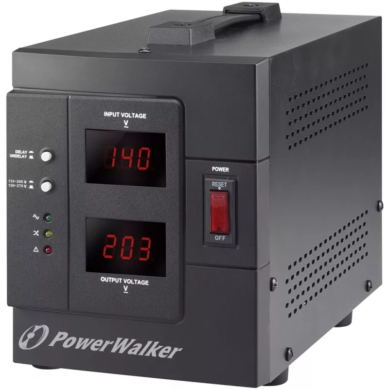 PowerWalker AVR 2000 SIV FR pingeregulaator 2 vahelduvvoolupesa 110 - 280 V Must