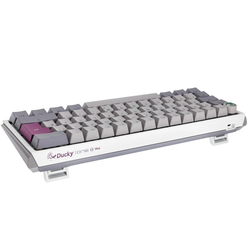 Ducky One 3 Mist hall Mini mänguklaviatuur, RGB LED - MX-Punane