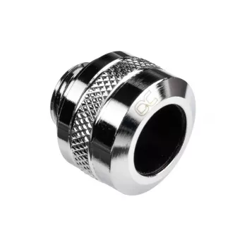 Liitmik Alphacool 17470 — messingist kroomitud PC veejahutusliitmik, kõrgus 20 mm, kaal 23 g