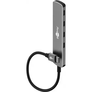 Goobay õhuke 4-Port USB-Hub USB-C to 5 Gbit/s - -Plug USB 3.2> 4x (79160)