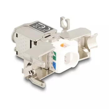 Võrgukaabli ühenduspistmik DeLOCK 88198 LSA-LSA Cat.6A STP 31,6 mm roostevaba teras