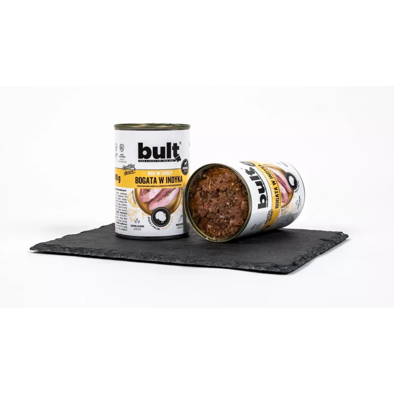 BULT kalkunirikas - Märg koeratoit - 800 g