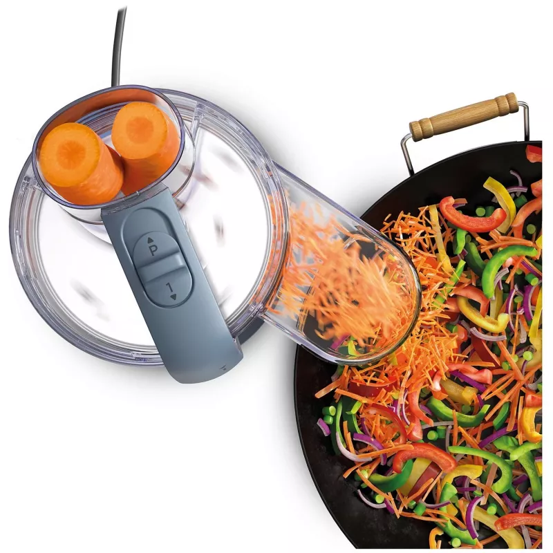 Köögikombain Kenwood FDP23.140GY MultiPro Go — kompaktne kaasaskantav hakkija, hall