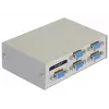DeLock Switch VGA 4 port manual bidirectional - ekraani lüliti - 4 x VGA - lauaarvuti (87635)