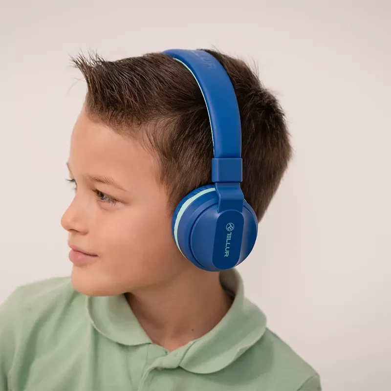 Tellur Buddy Bluetooth Over-Ear kõrvaklapid, sinised