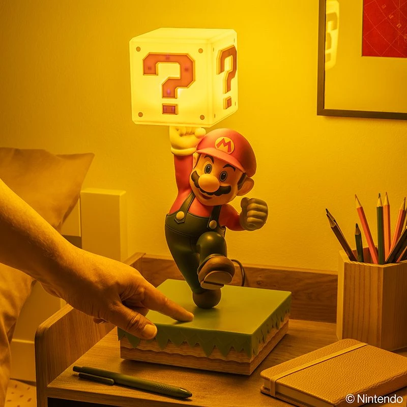 Table lamp Paladone Super Mario Diorama Light — dekoratiivne valgustatud dioraam lauale või riiulile