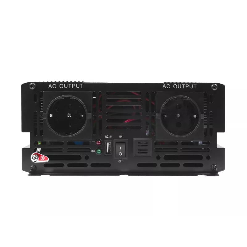Pingemuundur roheline Cell INV20, alalisvool 24 V vahelduvvoolule 230 V, 4000 W, 50 Hz, 40 A sisend, siseruumidesse, must