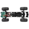 RC crawler Amewi Mini-D90 4WD 1:16 RTR — mõõtkava 1:16, 4-veoline, valmissõiduks