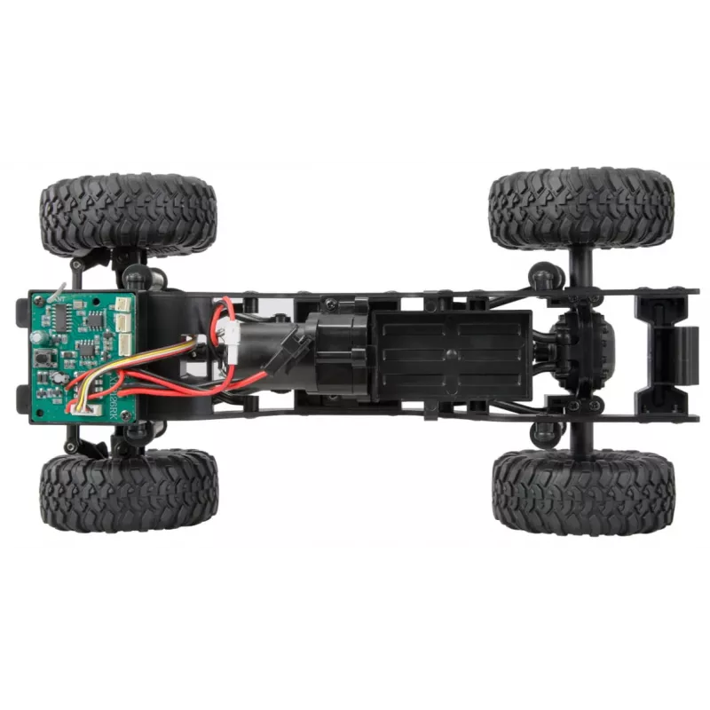 RC crawler Amewi Mini-D90 4WD 1:16 RTR — mõõtkava 1:16, 4-veoline, valmissõiduks