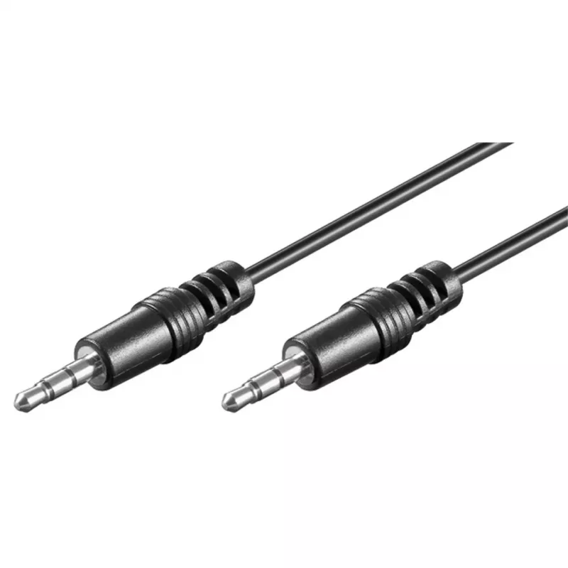 Audio kaabel Goobay 51659 2.5m 3.5mm Must