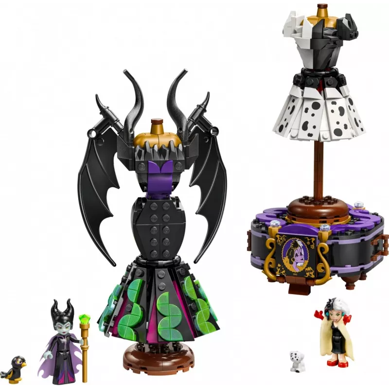 LEGO DISNEY 43262 Maleficenti ja Cruella de Vili kleidid