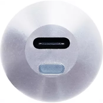Ochno Alumiiniumist LED-pistikupesa USB C pistikupesa LED-nupuga laua integreerimiseks (18 mm auk)