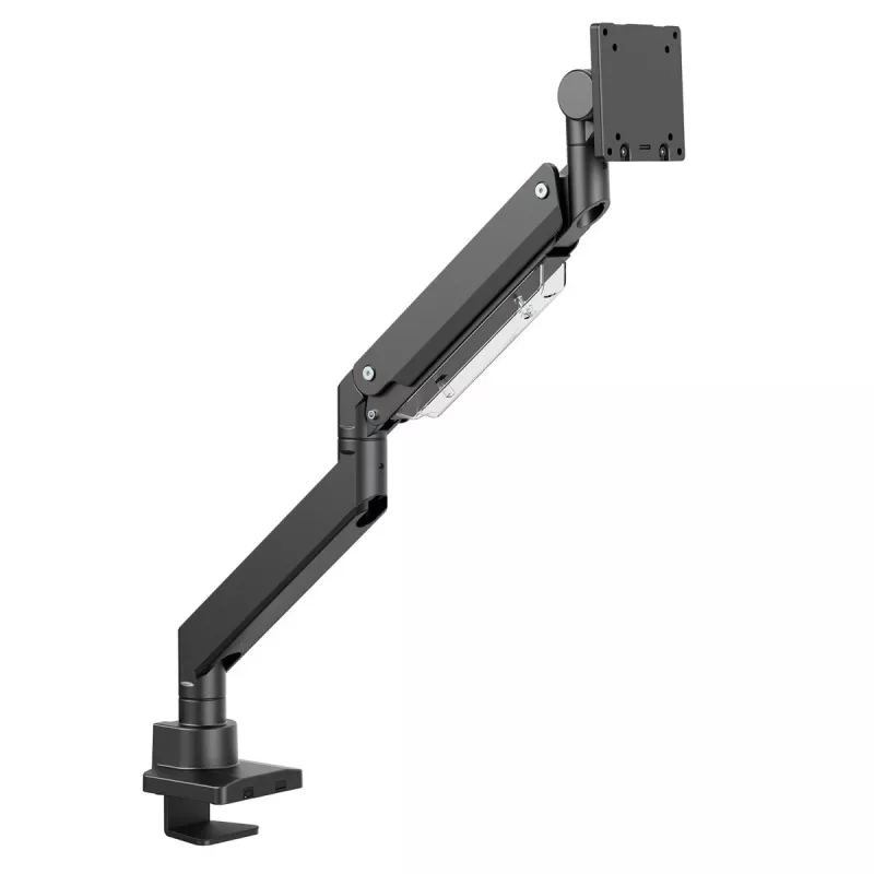 Maclean MC-968 Kahe käega monitori alus gaasivedruga 17-57 27 kg raskeveo täisliikumisega hoidik kinnitus Max VESA 200x200