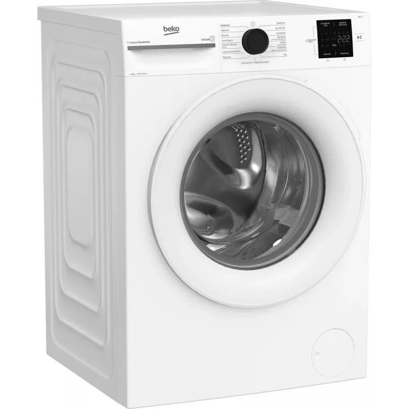 BEKO BM1WFU38225WW pesumasin b100 8kg 1200 p/min AquaWave Valge