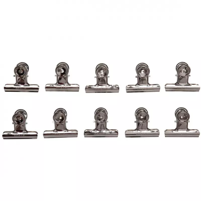 MAUL kirjaklamber metallist, värv: nikkel, laius: 50 mm, kinnituslaius: 20 mm, iseteeninduspakend (21750-96)
