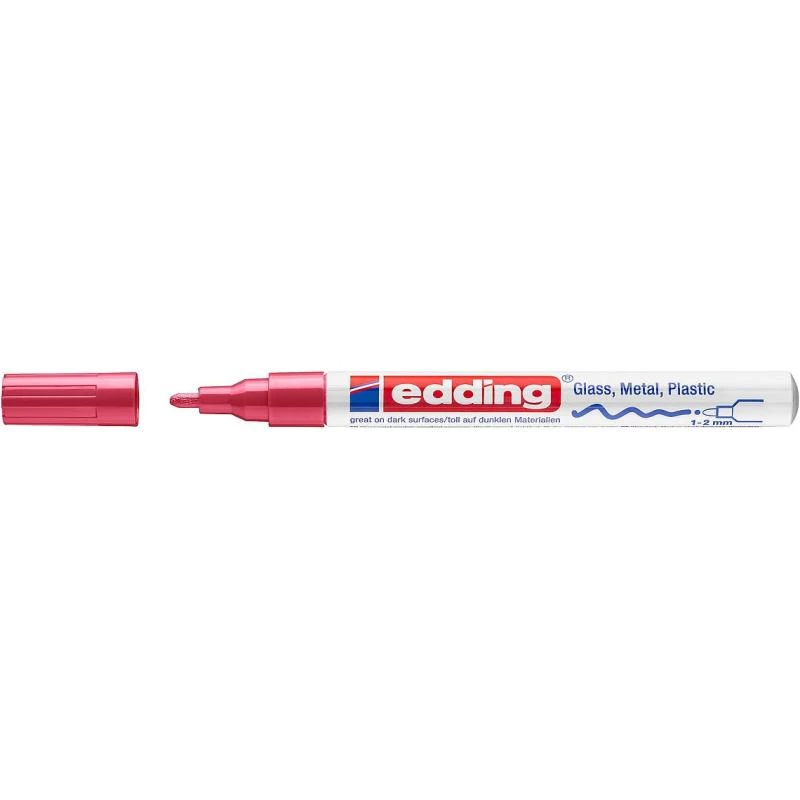 Marker Edding 751 Punane