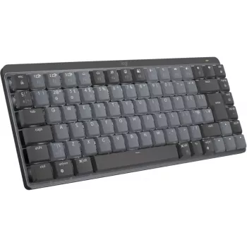 Logitech MX Mechanical Mini traadita valgustatud klaviatuur - Graphite - UK - EMEA (920-010779)