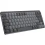 Logitech MX Mechanical Mini traadita valgustatud klaviatuur - Graphite - UK - EMEA (920-010779)