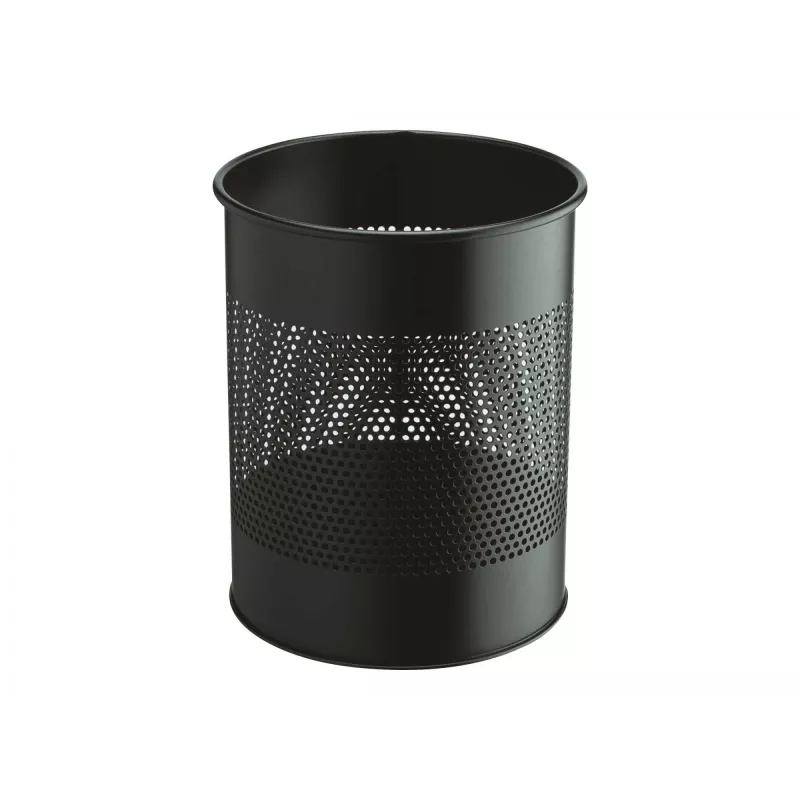 Vastupidav ümmargune paberkorv - 15 L - teras