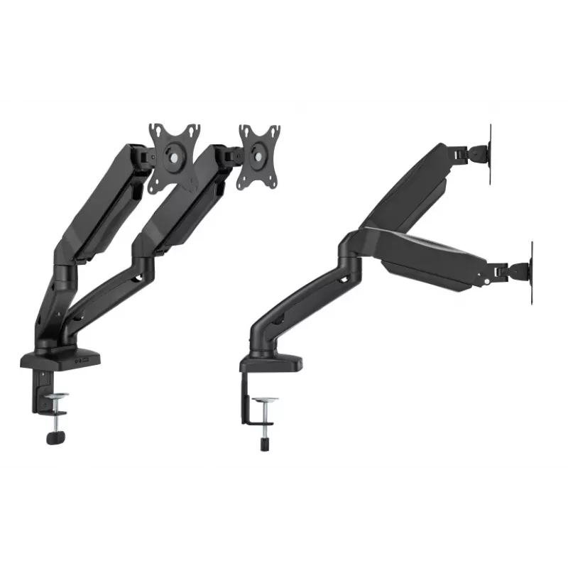 Monitor Arm up up Economical Interactive Counterbalance Dual Monitor Arm Matte Must VESA 75x75/100x100
