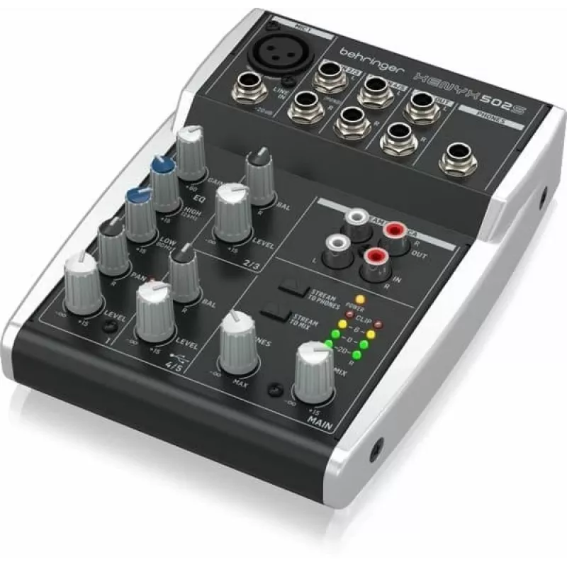 Behringer XENYX 502S - analooghelipult