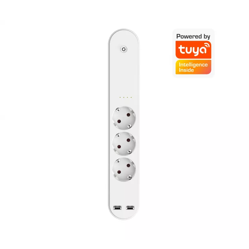 Nutikas pikendusjuhe Denver SHP-310U 3 AC-pistikupesa tüüp F 3680 W