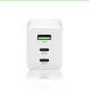 Toiteadapter everActive SQ-655Q 65W, 1×USB-A + 2×USB-C kiirlaadimine