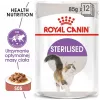ROYAL CANIN FHN Sterilised kastmes - märg toit täiskasvanud kassidele - 12x85g