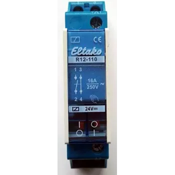 Eltako R12-110-24V DC lülitusrelee 1S+1 NC 16A 22110055