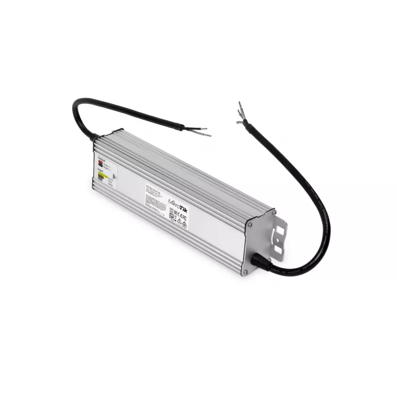 Väline toiteadapter MikroTik MTP250-53V47-OD 250W, sisend 100–240V, tsinkkorpus, kompaktne 240×46,5×69mm