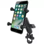 RAM Mounts X-Grip telefonihoidik juhtraua U-poldi alusega