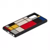 Kaitsev puidust nutitelefoniümbris Man and Wood Galaxy Note 20 Mondrian Wood Must