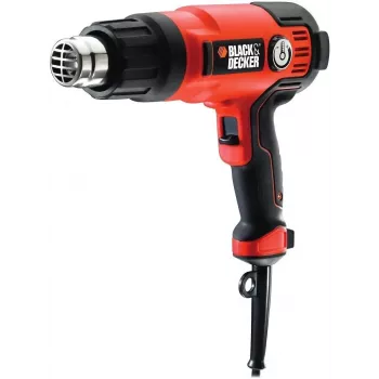 Kuumaõhupuhur Must & Decker KX2200K-QS — 2000 W, 720 l/min, kuni 645°C, püstolkäepide, 900 g