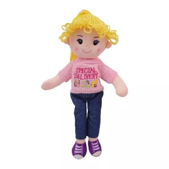 TULILO Olivia riidest nukk 40 cm — pehme kangamänguasi, sobib lastele