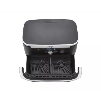 Ninja AF500EU fritüür Double 10,4 L eraldiseisev 2470 W kuumaõhufritüür must, roostevaba teras