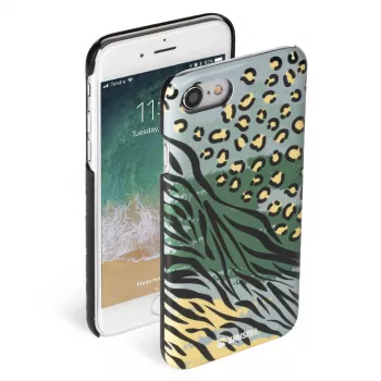Kaitsev telefonikott Krusell Cover Limited Apple iPhone 8/7 jaoks — metsik roheline
