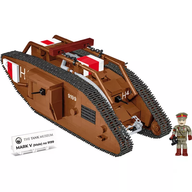 Ehituskomplekt Cobi Building Blocks Mark V Male NO 9199 — 844 tk