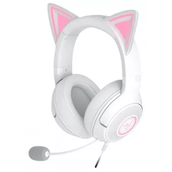 Peakomplekt Razer Kraken Kitty V2 juhtmega USB Type-A valge — kõrvaväline, peapael, 20–20000 Hz, 2 m kaabel
