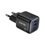 Uniteki seinilaadija 2x GaN 45W — 2× USB‑C PD 3.0 ja QC kiirlaadimine