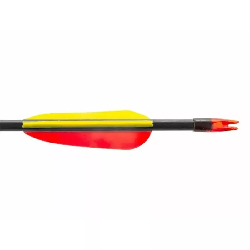 Noolekomplekt POE LANG D-055-B3 — klaaskiust nooled, 28 tolli (710 mm), must, 5 tk komplekt