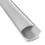Kaabli painduv toru MACLEAN MCTV-575 põrandale, valge, 1,5 m, laius 43 mm, kõrgus 2,3–3,2 cm