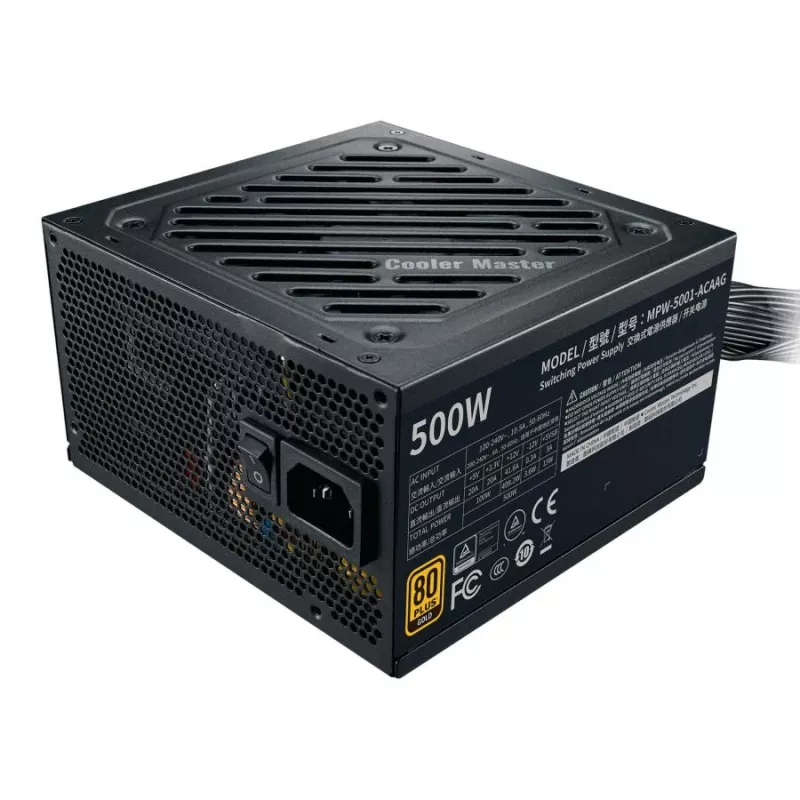 Cooler Master MPW-5001-ACAAG-NL GOLD bulk, ATX, 500W, 80 PLUS GOLD, 120mm, HDB, must