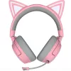 Razer Kraken Kitty V3 Pro - Quartz kõrvaklapid, juhtmega ja juhtmevaba, peavõru, mängimiseks, USB Type-A, Bluetooth, roosa