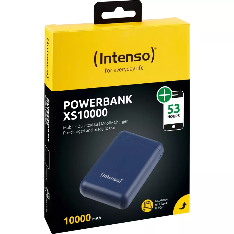 AKUPANK USB 10000MAH/TUMESININE XS10000 INTENSO